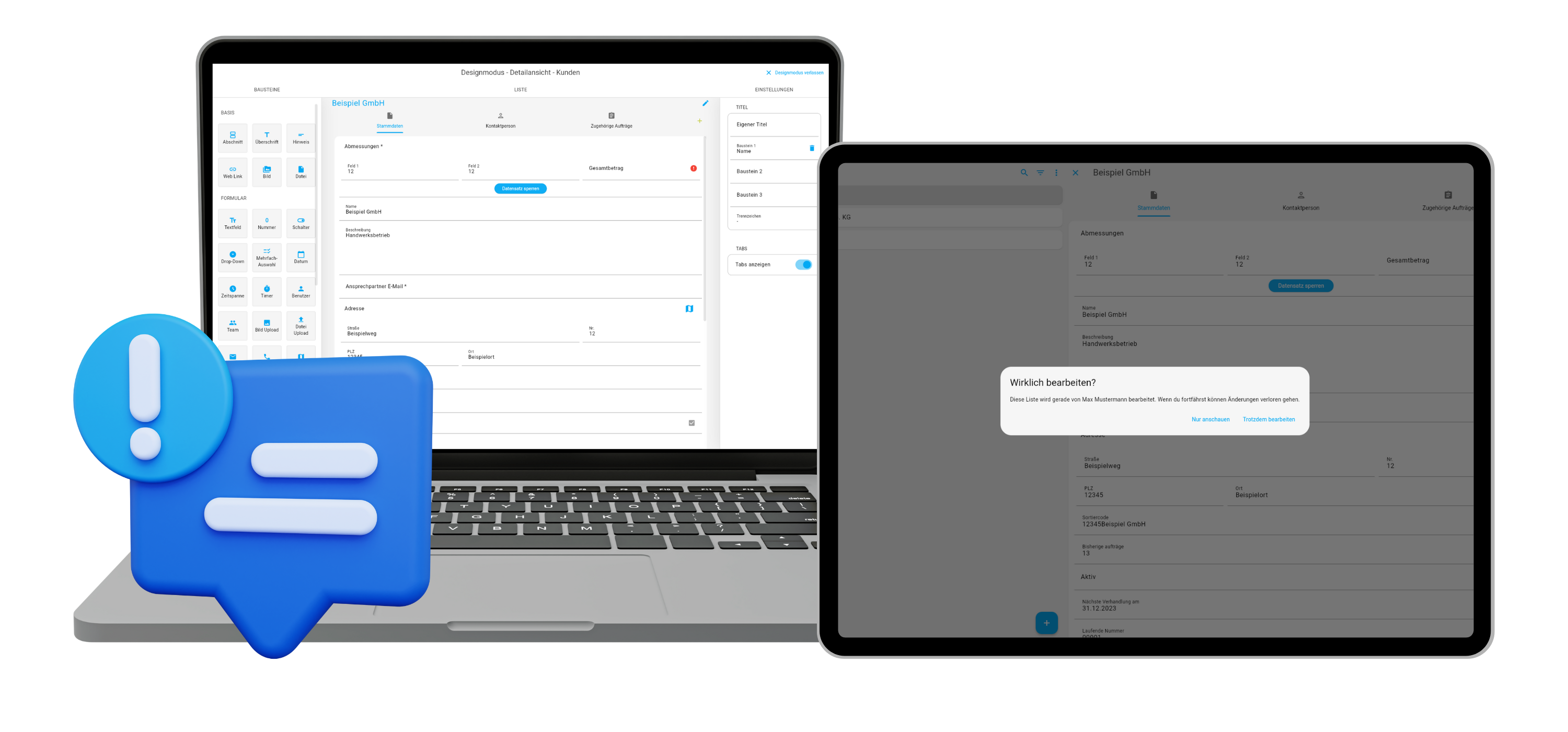 release lock designmode
